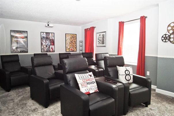 Home Theatre Room, Interior, Theatre Room