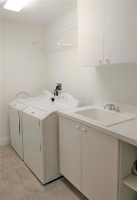 Interior, Washer