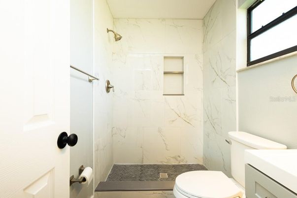 Bathroom, Interior, Marble Walls