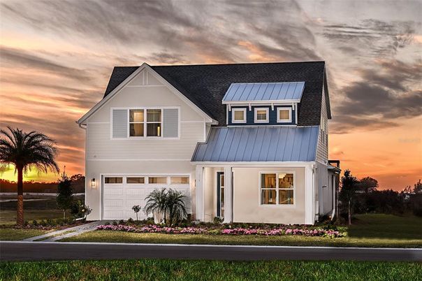 Attached, Exterior, Facade, Farmhouse