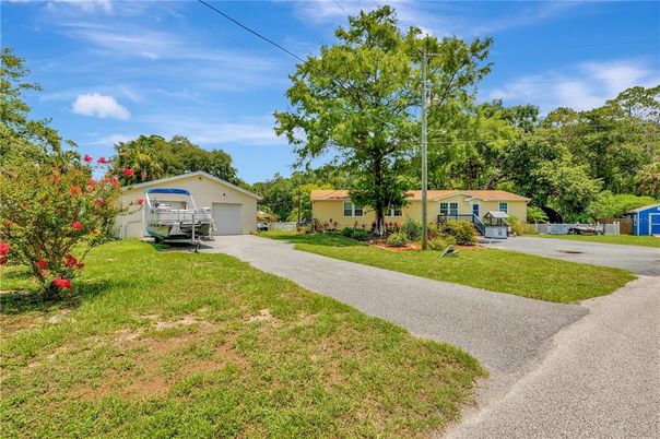 Backyard, Detached Garage, Exterior