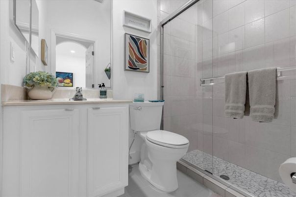 Bathroom, Glass Shower, Interior