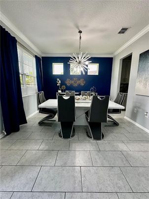 Dining room, Interior, Pendant Lights