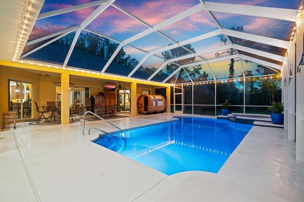 Glass Ceilings, Interior, Pool, Sun Room