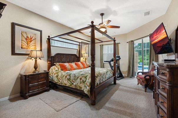 Bedroom, Fitness Equipment, Interior, Recessed Lighting
