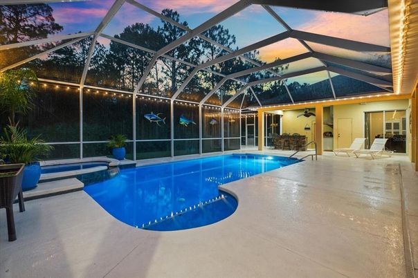 Glass Ceilings, Interior, Pool, Sun Room