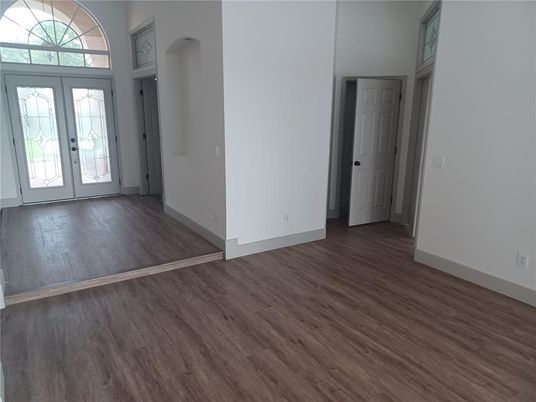 Empty room, Interior, Wood Texture Flooring