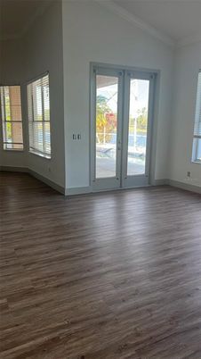 Empty room, Interior, Wood Texture Flooring
