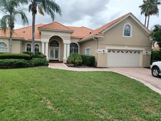 Attached, Backyard, Exterior, Facade, Mediterranean