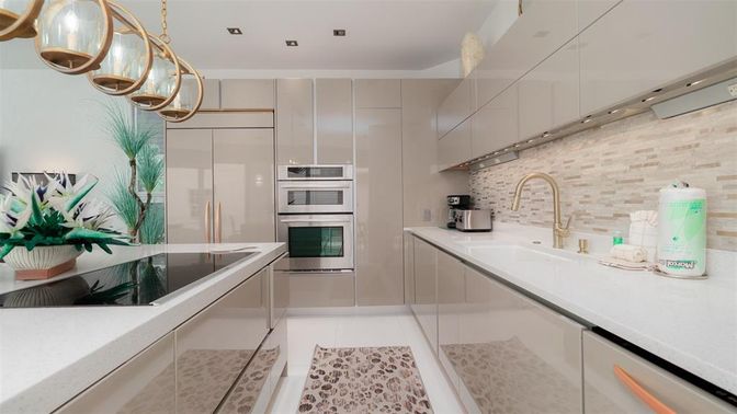 Interior, Kitchen, Recessed Lighting, Stainless Steel Appliances