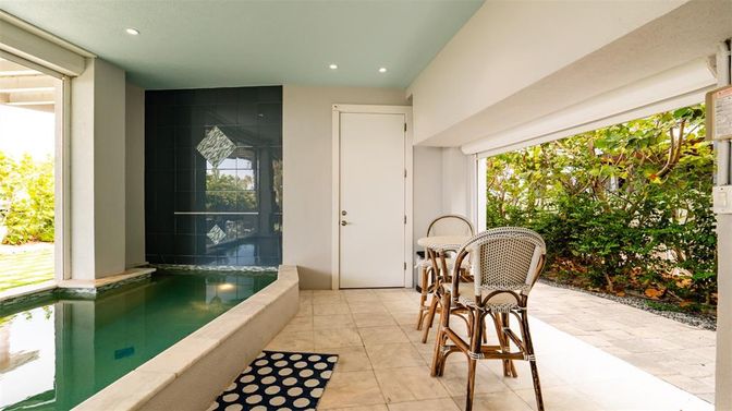 Interior, Pool, Recessed Lighting