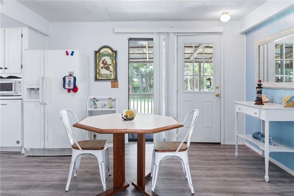 Dining room, Interior, Kitchen, Wood Texture Flooring