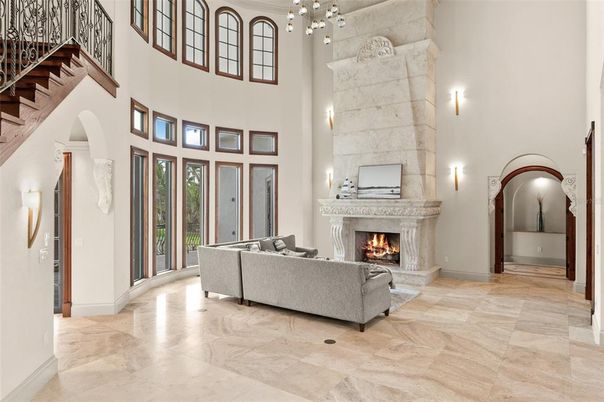 Fireplace, Interior, Living room