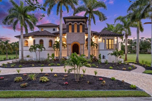 Backyard, Exterior, Facade, Mediterranean