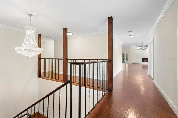 Chandelier, Interior, Wood Texture Flooring