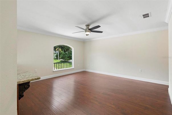 Empty room, Interior, Wood Texture Flooring