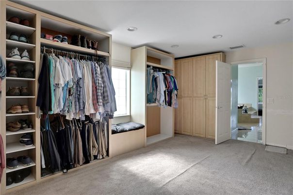 Interior, Recessed Lighting, Walk-in Closets