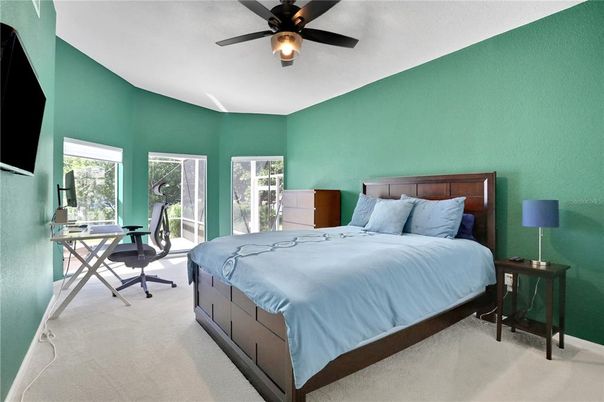 Bedroom, Home Office, Interior