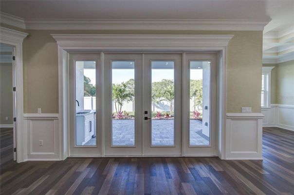 Empty room, Interior, Wood Texture Flooring