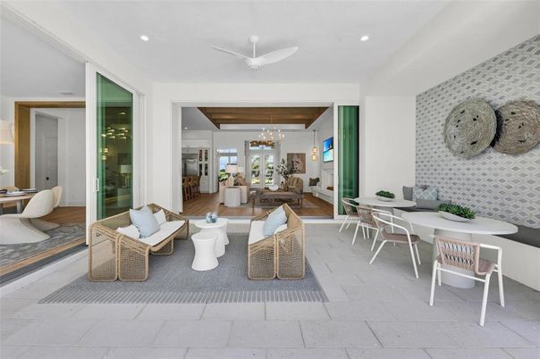 Dining room, Interior, Living room, Recessed Lighting