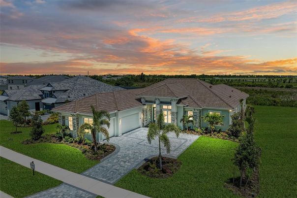 Attached, Backyard, Exterior, Facade, Mediterranean