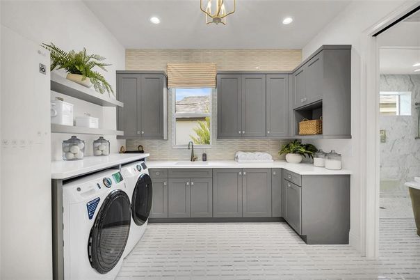 Interior, Recessed Lighting, Washer