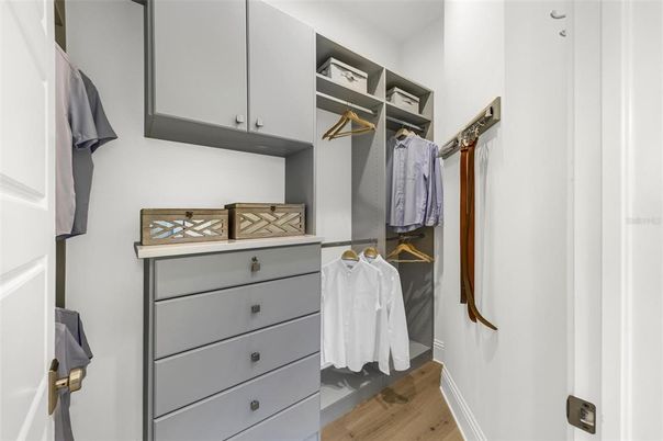 Interior, Walk-in Closets, Wood Texture Flooring