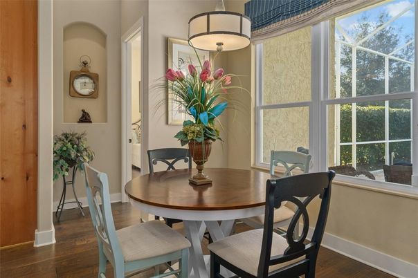 Dining room, Interior, Wood Texture Flooring