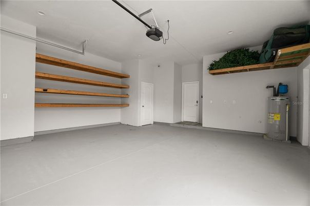Garage, Interior, Recessed Lighting