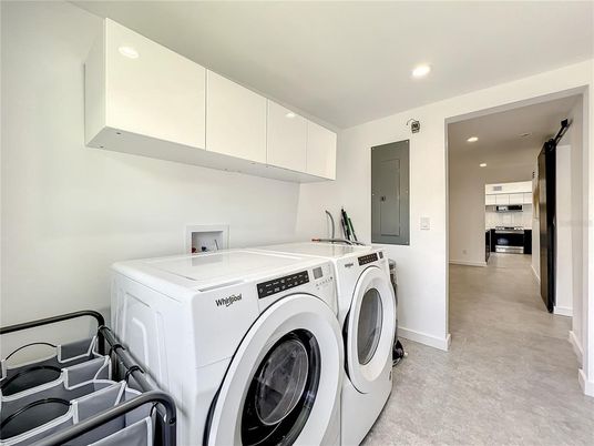 Interior, Recessed Lighting, Washer