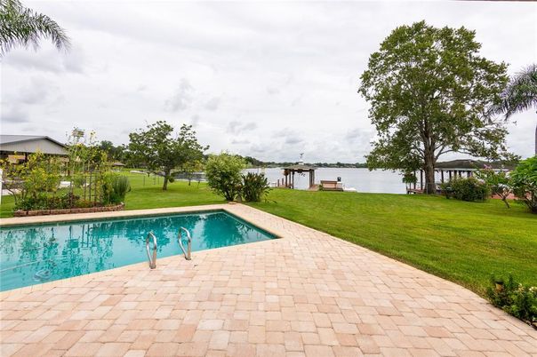 Backyard, Exterior, Pool, Water