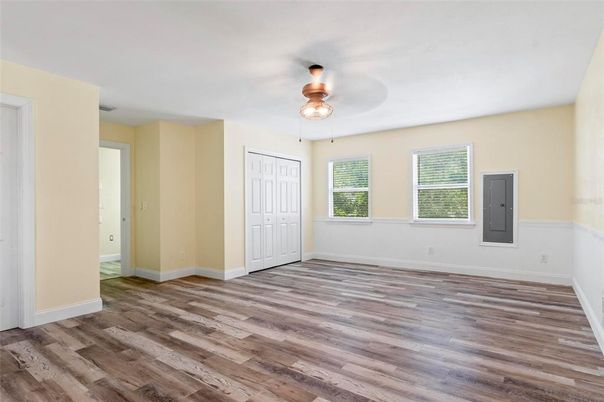 Empty room, Interior, Wood Texture Flooring