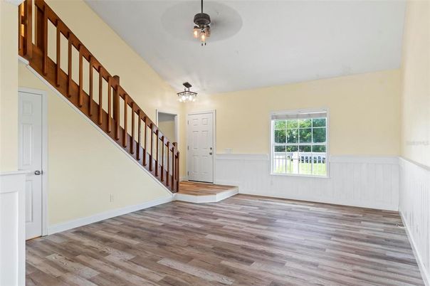 Empty room, Interior, Wood Texture Flooring