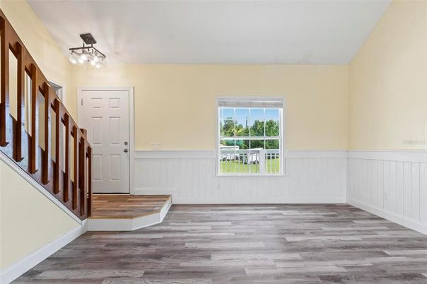 Empty room, Interior, Wood Texture Flooring