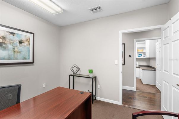 Home Office, Interior, Wood Texture Flooring