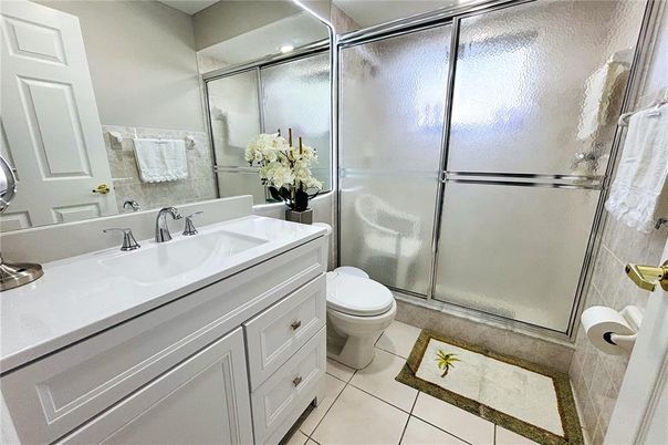 Bathroom, Glass Shower, Interior