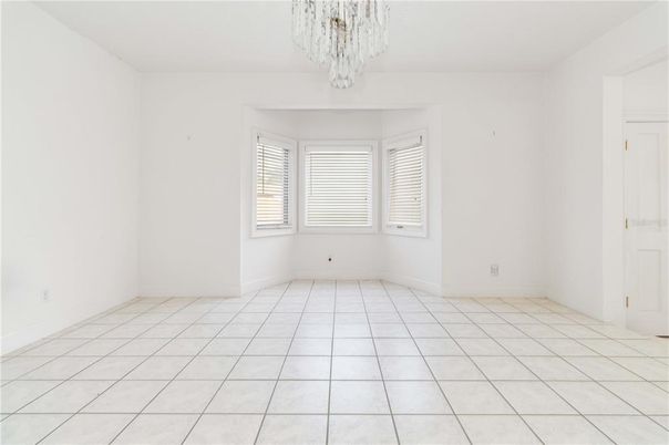 Chandelier, Empty room, Interior