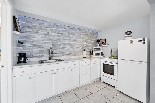 Interior, Kitchen, Stone Walls
