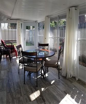 Dining room, Interior, Wood Texture Flooring