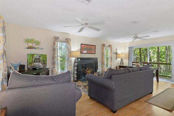 Fireplace, Interior, Living room, Wood Texture Flooring