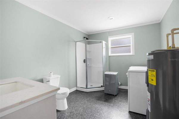 Bathroom, Interior, Recessed Lighting