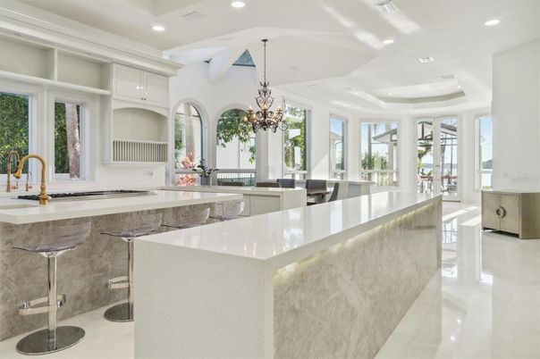 Chandelier, Interior, Kitchen, Pendant Lights, Recessed Lighting