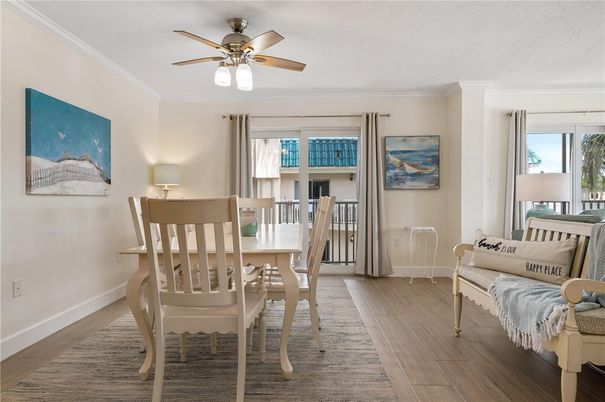 Dining room, Interior, Wood Texture Flooring