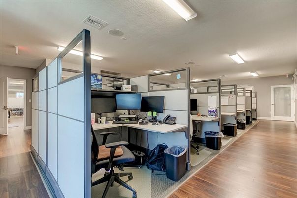 Home Office, Interior, Wood Texture Flooring
