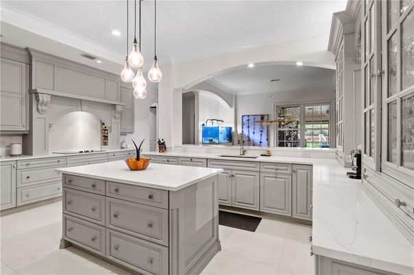 Interior, Kitchen, Pendant Lights, Recessed Lighting