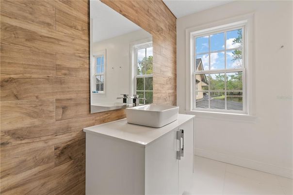 Bathroom, Interior, Wooden Walls
