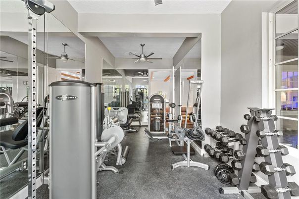 Fitness Equipment, Gym, Interior