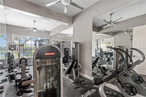 Fitness Equipment, Gym, Interior