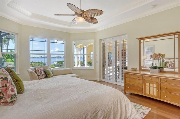 Bedroom, Interior, Water, Wood Texture Flooring