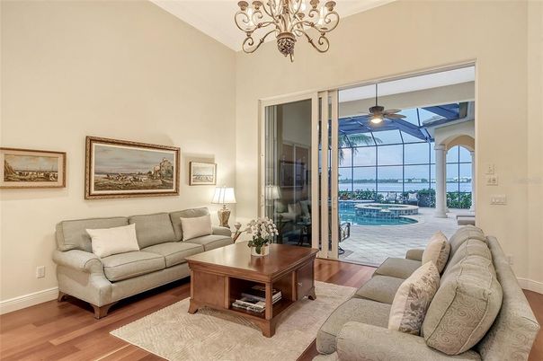 Chandelier, Interior, Living room, Wood Texture Flooring